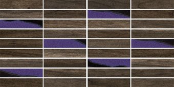 Chestnut Dream Purple Mosaico 20x40