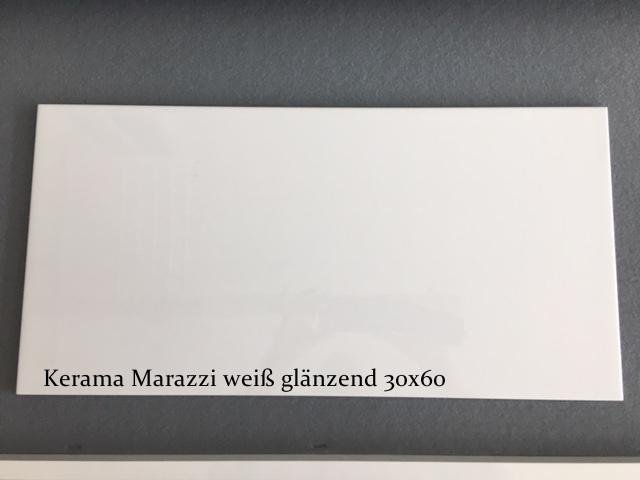 Kerama Marazzi weiß glänzend 30x60